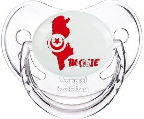 Tunisie maps Tétine Physiologique Transparent classique