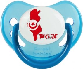 Tunisie maps Tétine Physiologique Bleue phosphorescente