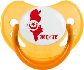 Tunisie maps Tétine Physiologique Jaune phosphorescente
