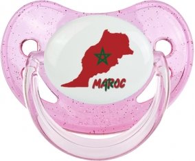Maroc maps Sucete Physiologique Rose à paillette