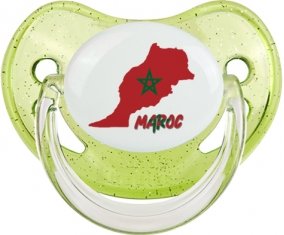 Maroc maps Sucete Physiologique Vert à paillette
