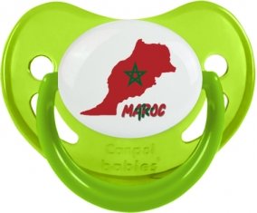 Maroc maps Sucete Physiologique Vert phosphorescente