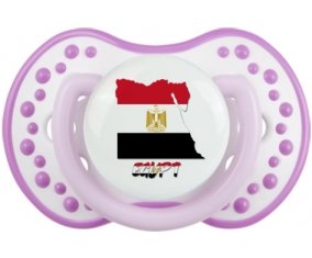 Egypt maps Sucette LOVI Dynamic Blanc-mauve classique