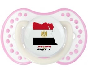 Egypt maps Sucette LOVI Dynamic Blanc-rose phosphorescente
