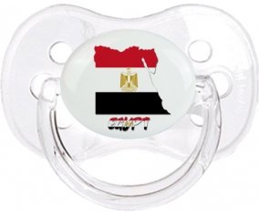 Egypt maps Sucette Cerise Transparent classique