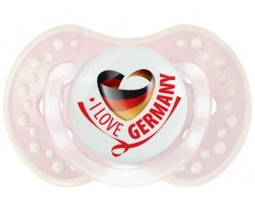I Love Germany Sucete LOVI Dynamic Retro-rose-tendre classique