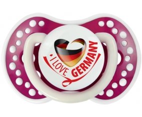 I Love Germany Sucete LOVI Dynamic Fuchsia phosphorescente
