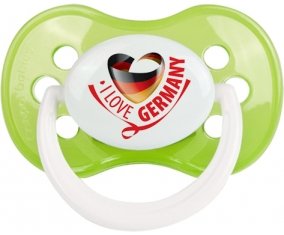 I Love Germany Sucete Anatomique Vert classique