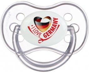 I Love Germany Sucete Anatomique Transparente classique