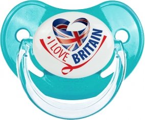 I Love Britain : Sucette Physiologique personnalisée