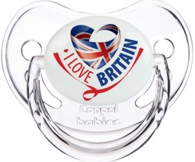 I Love Britain Sucete Physiologique Transparent classique
