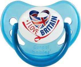 I Love Britain Sucete Physiologique Bleue phosphorescente