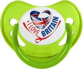 I Love Britain Sucete Physiologique Vert phosphorescente