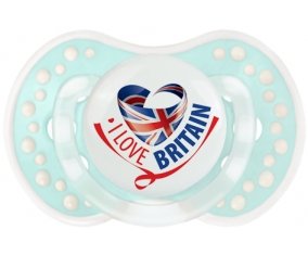 I Love Britain Tétine LOVI Dynamic Retro-turquoise-lagon classique