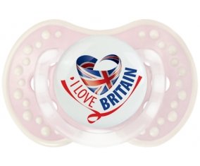 I Love Britain Tétine LOVI Dynamic Retro-rose-tendre classique