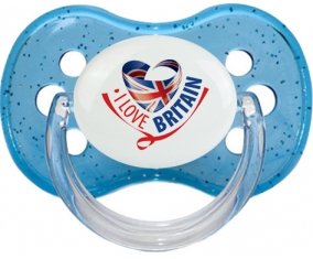 I Love Britain : Sucette Cerise personnalisée