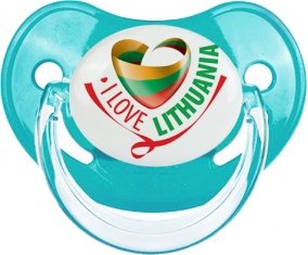 I Love Lithuania : Sucette Physiologique personnalisée