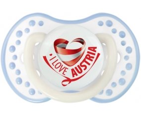 I Love Austria Sucete LOVI Dynamic Blanc-cyan classique