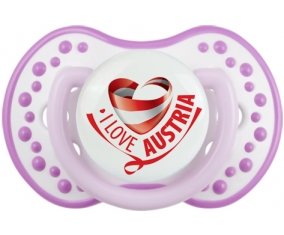 I Love Austria Sucete LOVI Dynamic Blanc-mauve classique