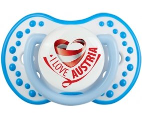 I Love Austria Sucete LOVI Dynamic Blanc-bleu phosphorescente