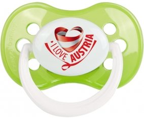 I Love Austria Sucete Anatomique Vert classique