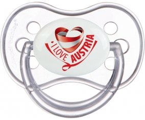 I Love Austria Sucete Anatomique Transparente classique