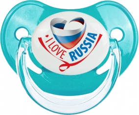 I Love Russia : Sucette Physiologique personnalisée