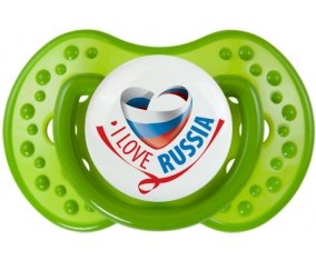 I Love Russia Tétine LOVI Dynamic Vert classique