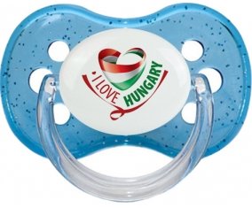 I Love Hungary : Tétine Cerise personnalisée