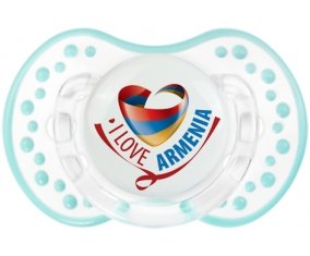 I Love Armenia Sucete LOVI Dynamic Retro-blanc-lagon classique