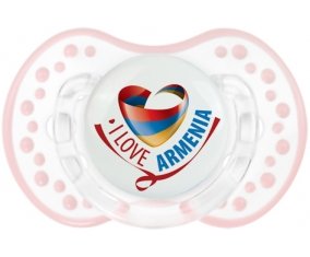 I Love Armenia Sucete LOVI Dynamic Retro-blanc-rose-tendre classique
