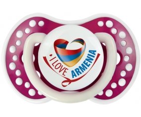 I Love Armenia Sucete LOVI Dynamic Fuchsia phosphorescente