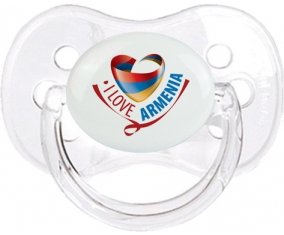 I Love Armenia Sucete Cerise Transparent classique
