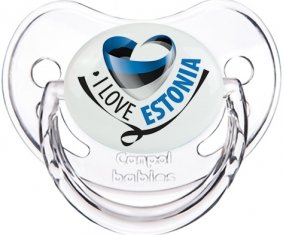 I Love Estonia Sucete Physiologique Transparent classique