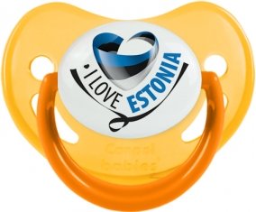 I Love Estonia Sucete Physiologique Jaune phosphorescente