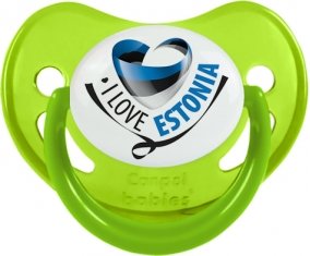 I Love Estonia Sucete Physiologique Vert phosphorescente