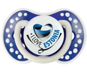I Love Estonia Tétine LOVI Dynamic Bleu-marine phosphorescente