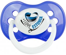 I Love Estonia : Sucette Anatomique personnalisée