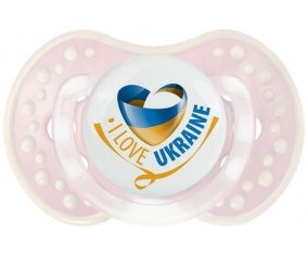 I Love Ukraine Sucette LOVI Dynamic Retro-rose-tendre classique