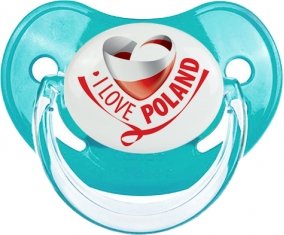 I Love Poland : Tétine Physiologique personnalisée