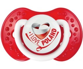 I Love Poland Sucete LOVI Dynamic Blanc-rouge classique