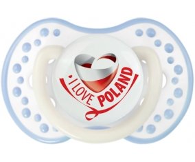 I Love Poland Sucete LOVI Dynamic Blanc-cyan classique