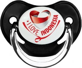 I Love Indonesia Sucete Physiologique Noir classique