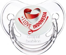 I Love Indonesia Sucete Physiologique Transparent classique