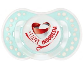 I Love Indonesia Tétine LOVI Dynamic Retro-turquoise-lagon classique