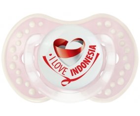 I Love Indonesia Tétine LOVI Dynamic Retro-rose-tendre classique