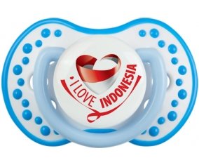 I Love Indonesia Tétine LOVI Dynamic Blanc-bleu phosphorescente