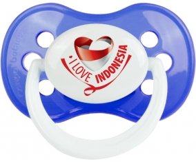 I Love Indonesia : Sucette Anatomique personnalisée