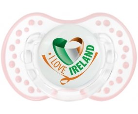 I Love Irland Sucette LOVI Dynamic Retro-blanc-rose-tendre classique