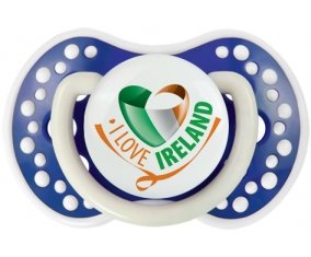 I Love Irland Sucette LOVI Dynamic Bleu-marine phosphorescente
